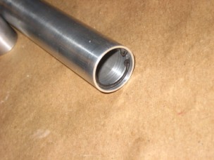 Aluminum Tube with internal Retaining Ring