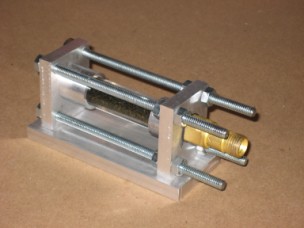 Hybrid Rocket Motor Rear View