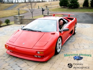 1998 Lamborghini Diablo Front Side View