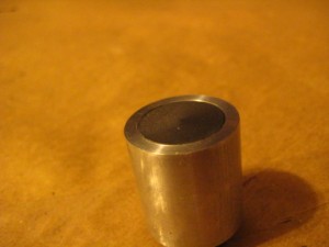 Graphite flush with aluminum